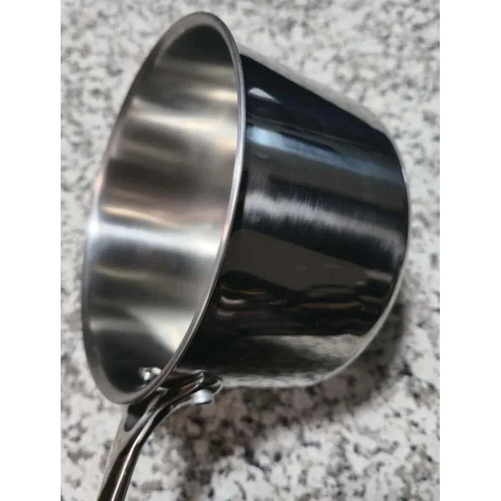 The Cellar Stainless Steel Cookware Set 5-Piece 3-Ply Base Pots & Pans